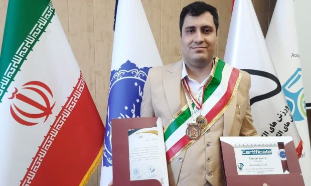 مدال ویژه مخترعان اروپا بر گردن نخبه لر