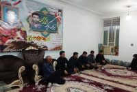 مسئولان قضایی لنده، میهمان صبر و ایثار مادرشهید