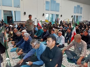 لنده در سوگ امام خویش حماسه آفرید